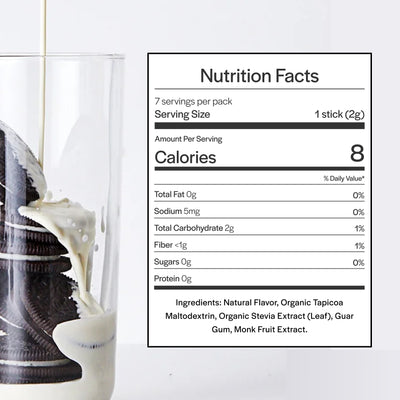 Cookies & Cream Flavor Packets