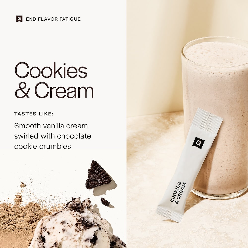 Cookies & Cream Flavor Packets