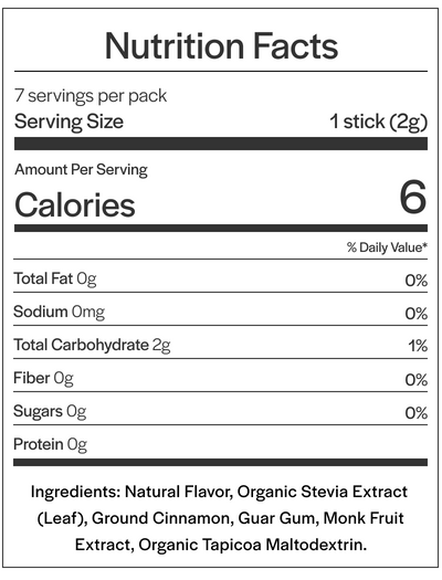 Cinnamon Toast Flavor Packets