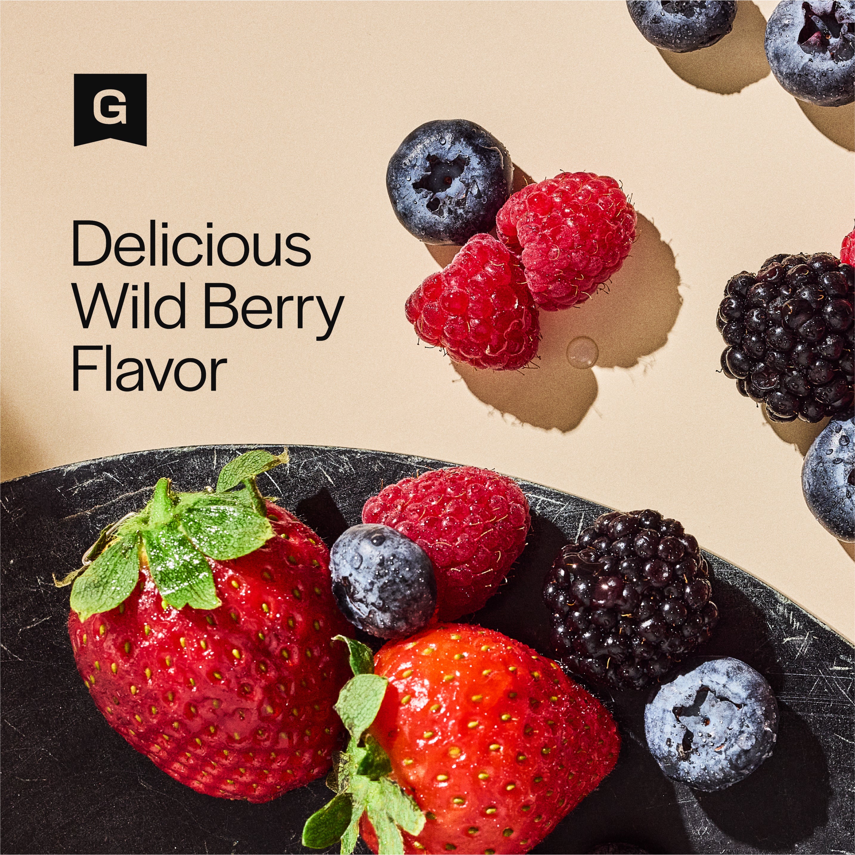 Caffeine Free Pre-Workout - Wild Berry 10 Pack