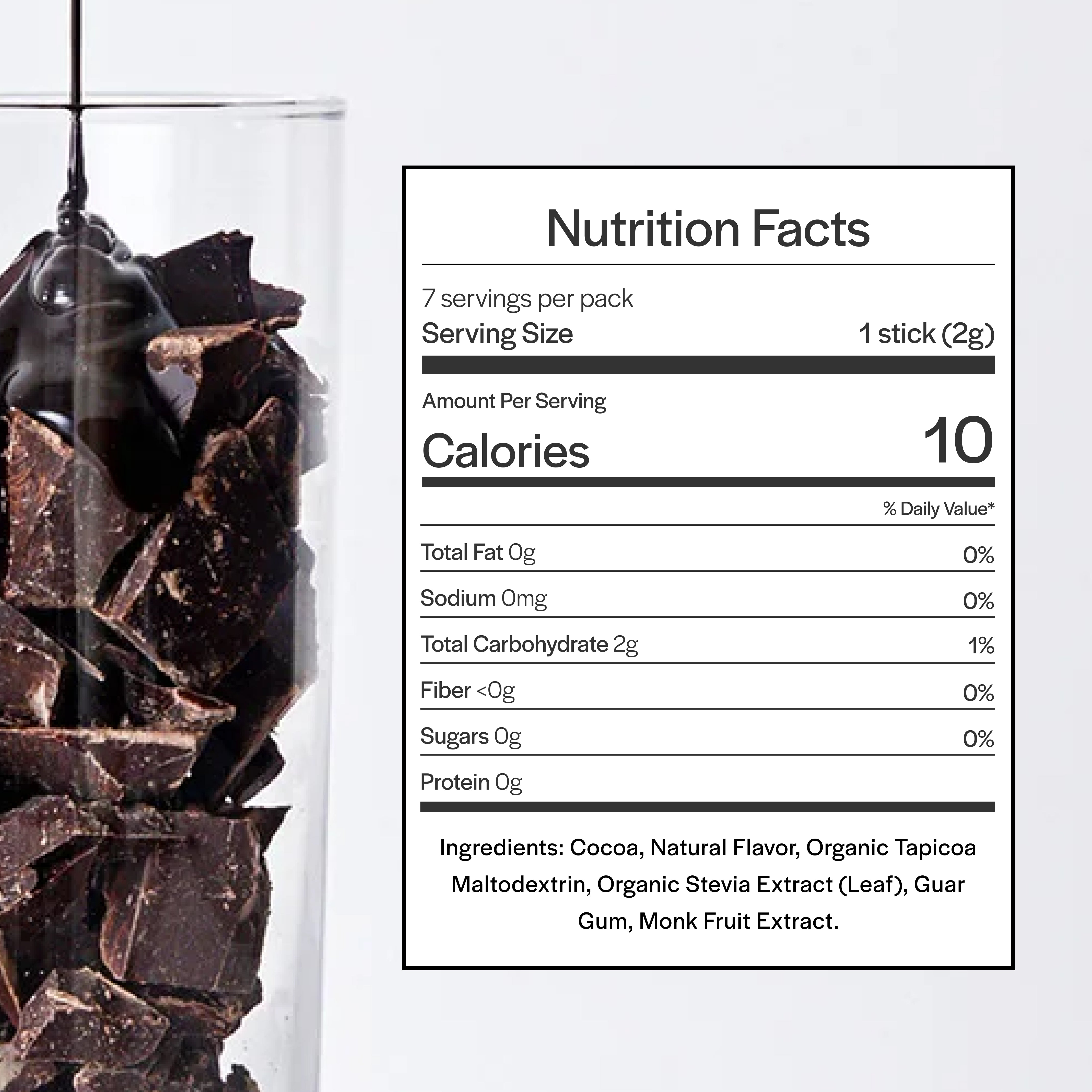 Rich Chocolate Flavor Packets