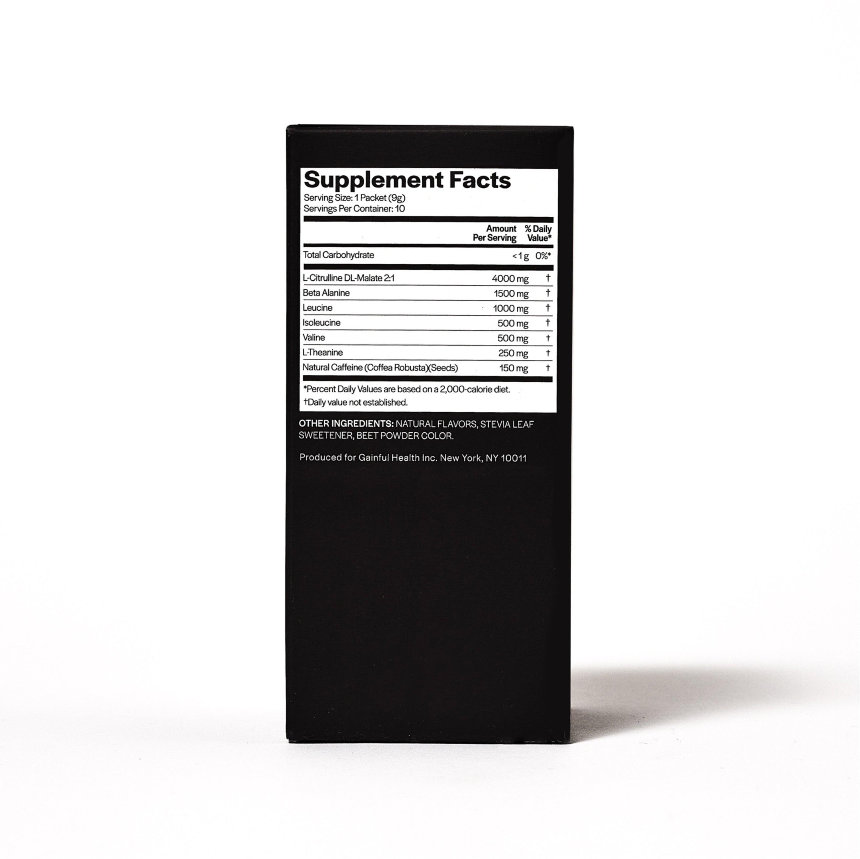 Caffeinated Pre-Workout - Strawberry Lemonade 10 Pack