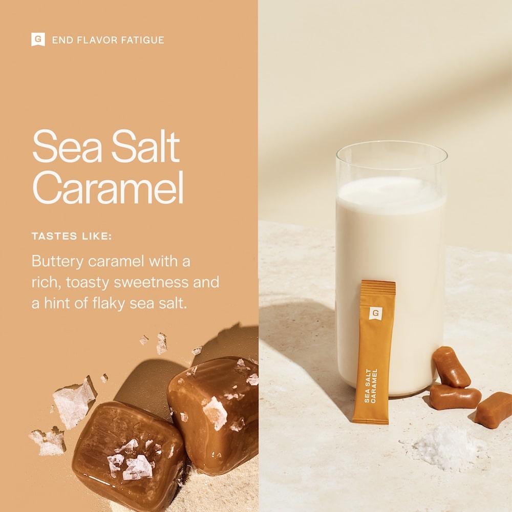 Sea Salt Caramel Flavor Packets