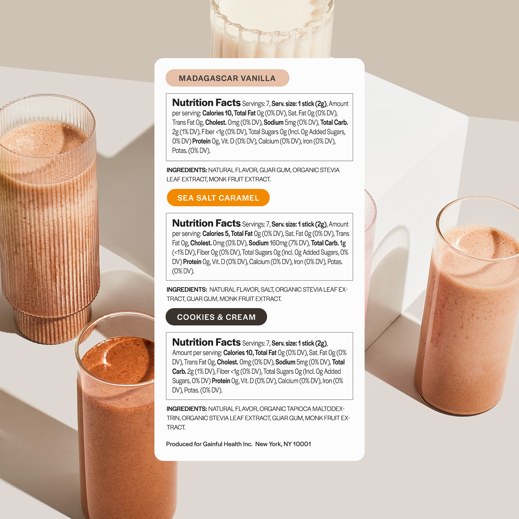 Sweet Treat Variety Pack Flavor Packets