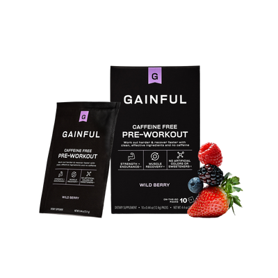 Caffeine Free Pre-Workout - Wild Berry 10 Pack