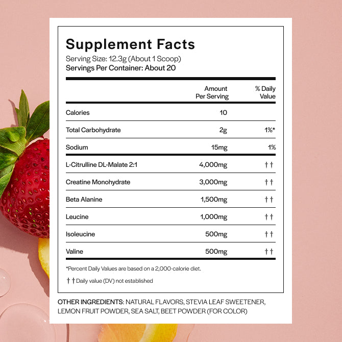 Caffeine Free Pre‑Workout