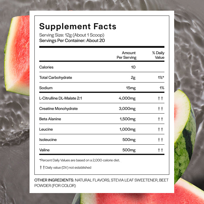 Caffeine Free Pre‑Workout