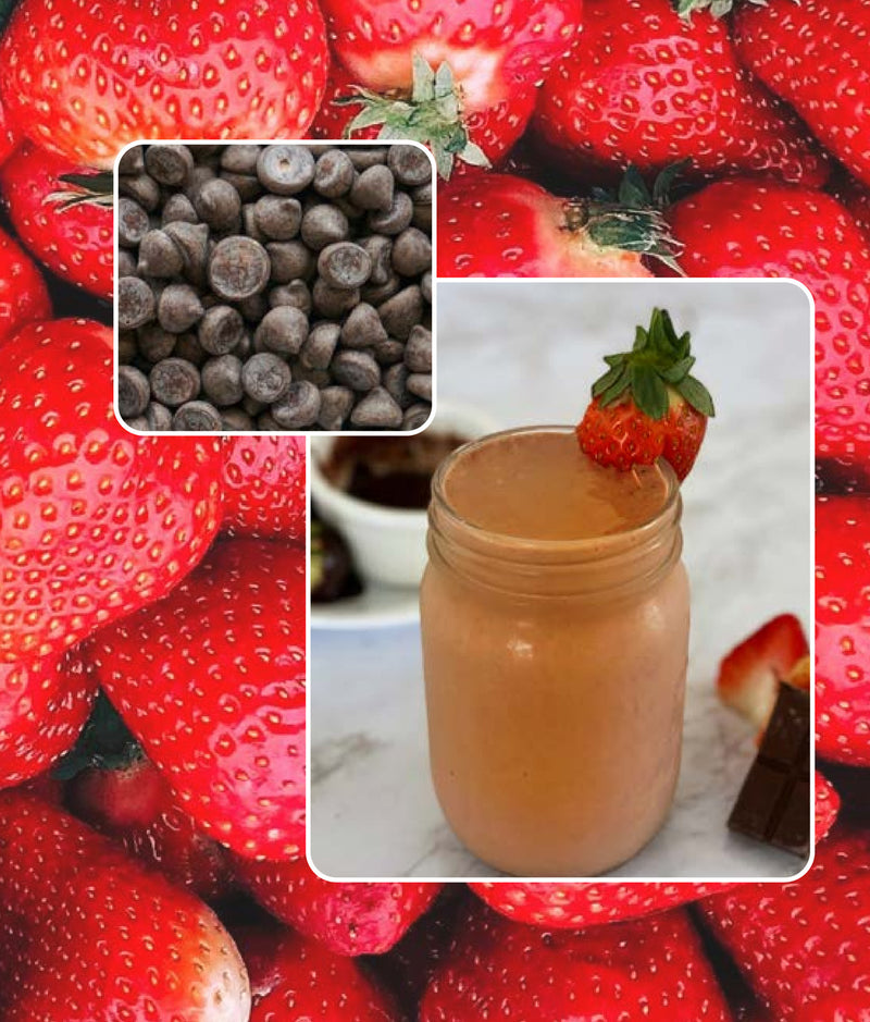 Chocolate Covered Strawberry Smoothie
