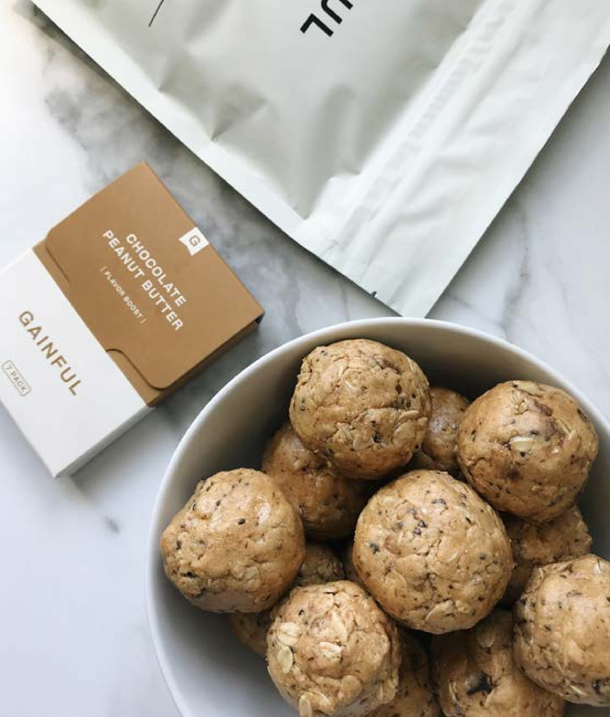 Dark Chocolate Protein Bites