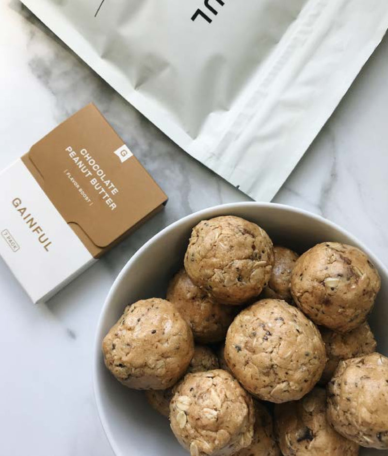 Dark Chocolate Protein Bites