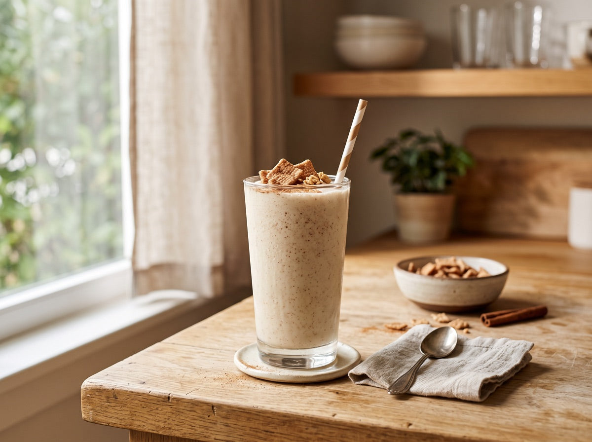 Cinnamon Toast Cereal Milk Smoothie